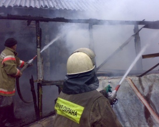 Пожар в Лискинском районе